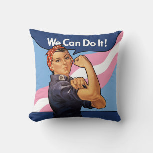 Rosie Transgender Pride Cushion