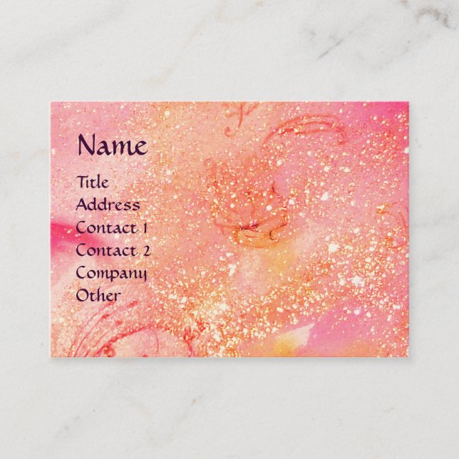 ROSINA  ,Beauty Hair Salon, Spa ,Makeup Artist Business Card (Front)