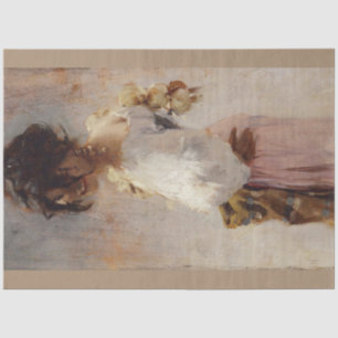 Rosina portrait decoupage paper