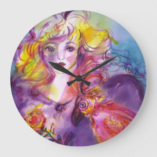 ROSINA / Venetian Masquerade Large Clock