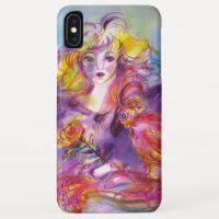 ROSINA /Young Girl with Rose and Parrot