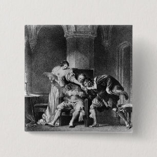 Rosine, Bartholo, Count Almaviva 15 Cm Square Badge