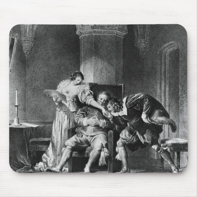 Rosine, Bartholo, Count Almaviva Mouse Mat (Front)
