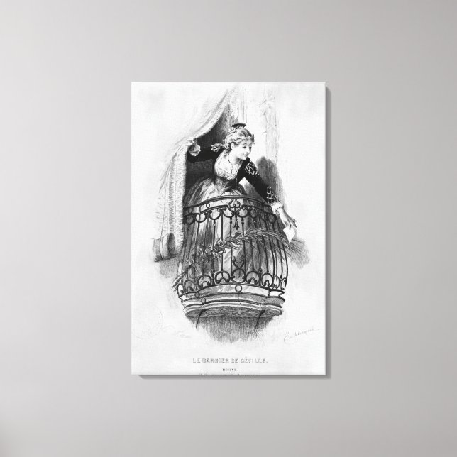 Rosine Canvas Print (Front)