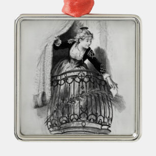 Rosine Metal Tree Decoration