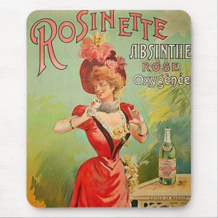 Rosinette Absinthe 1823 Mouse Mat