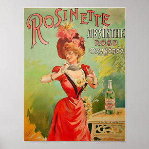 Rosinette Absinthe 1823 Poster