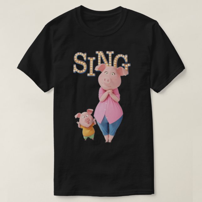 Rosita from SING movie Kids T-Shirt (Design Front)