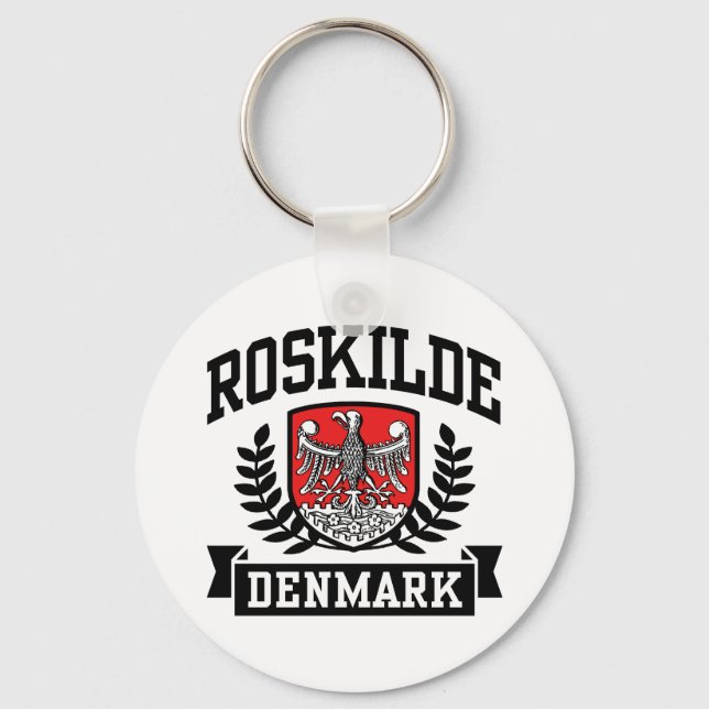 Roskilde Denmark Key Ring (Front)