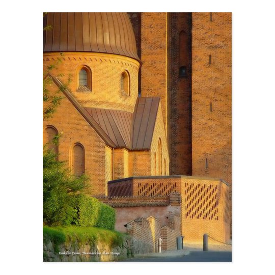 Roskilde Dome, Denmark Postcard