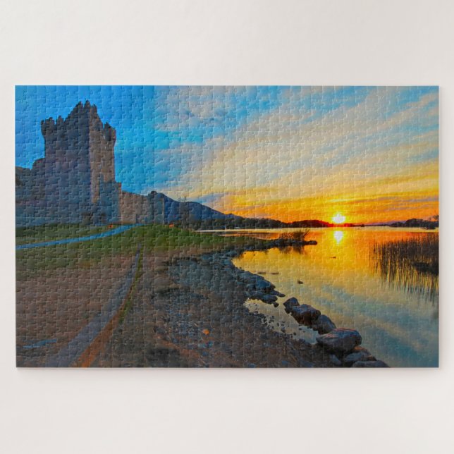 Ross Castle Co.Kerry, Ireland. Jigsaw Puzzle (Horizontal)