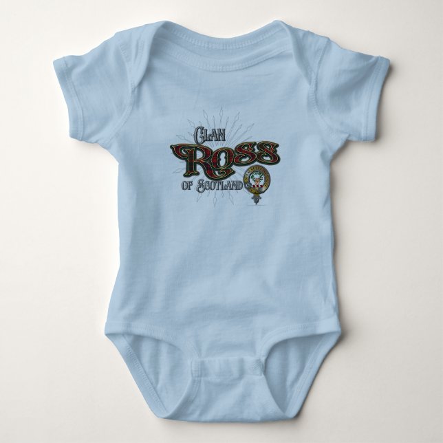 Ross Clan Baby Bodysuit (Front)