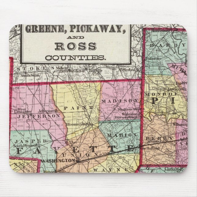 Ross Counties Mouse Mat (Front)