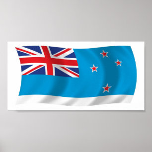 Ross Dependency Flag Poster Print
