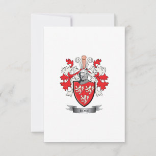 Ross Family Crest Coat of Arms