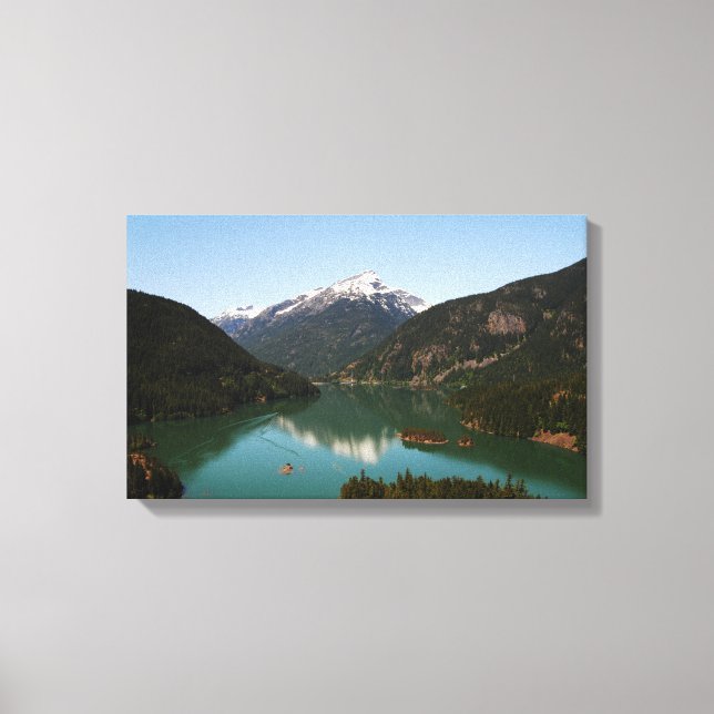 Ross Lake Canvas Art (Front)