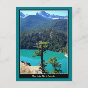 Ross Lake on North Cascades, Washington Postcard