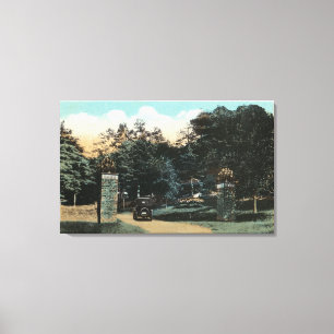 Ross Park Entrance View Canvas Print