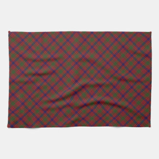 Ross Scottish Clan Tartan Design Tea Towel