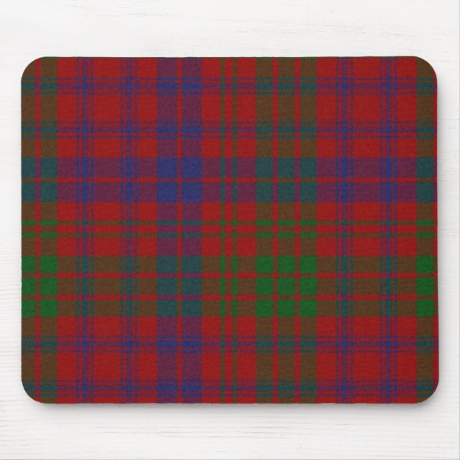 Ross Tartan Plaid Mouse Pad (Front)