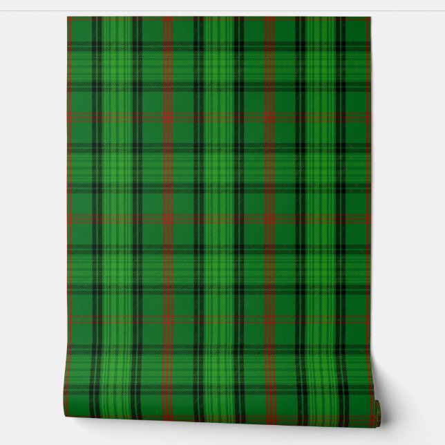 Ross Tartan Plaid Scottish Clan Wallpaper (Unrolling)