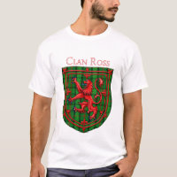 Ross Tartan Scottish Plaid Lion Rampant
