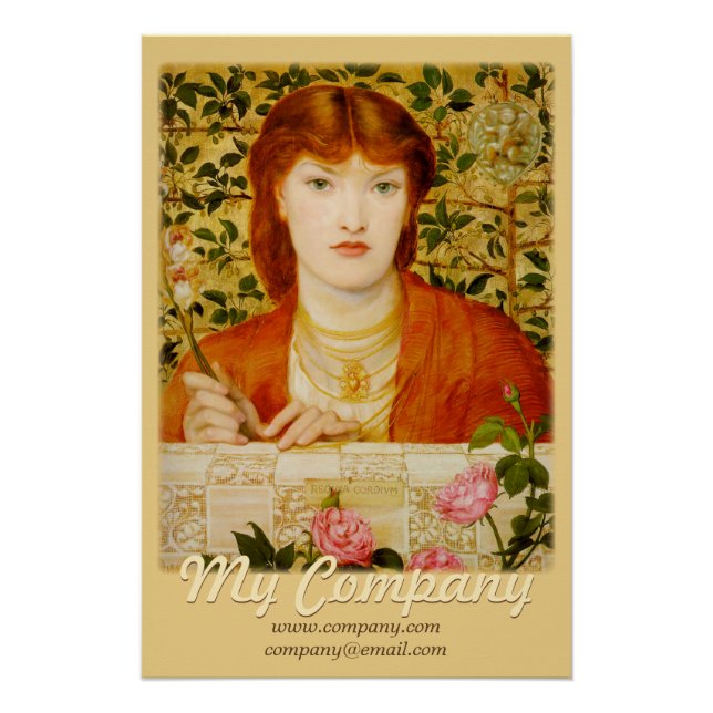 Rossetti Regina Cordium CC0650 Advertising Poster (Front)
