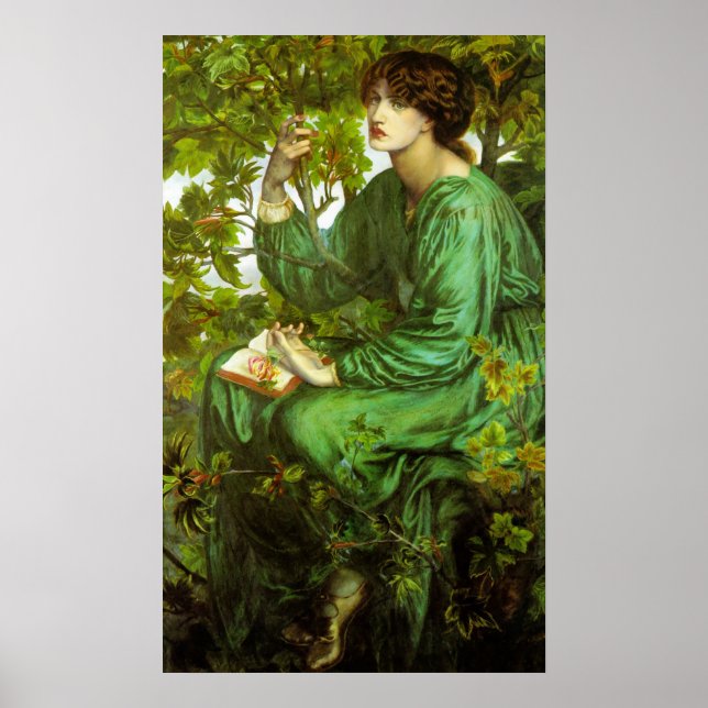 Rossetti The Day Dream Poster (Front)