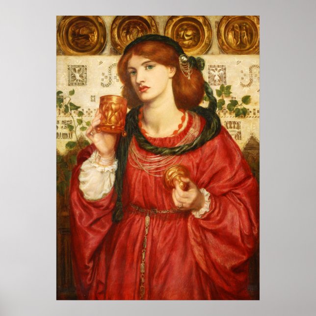 Rossetti The Loving Cup CC0175 Poster (Front)
