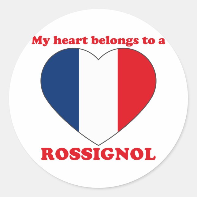 Rossignol Classic Round Sticker (Front)