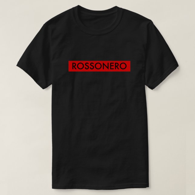 Rossonero AC MILAN FANS T-Shirt (Design Front)
