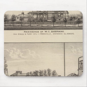 Rossville, Kansas Mouse Mat