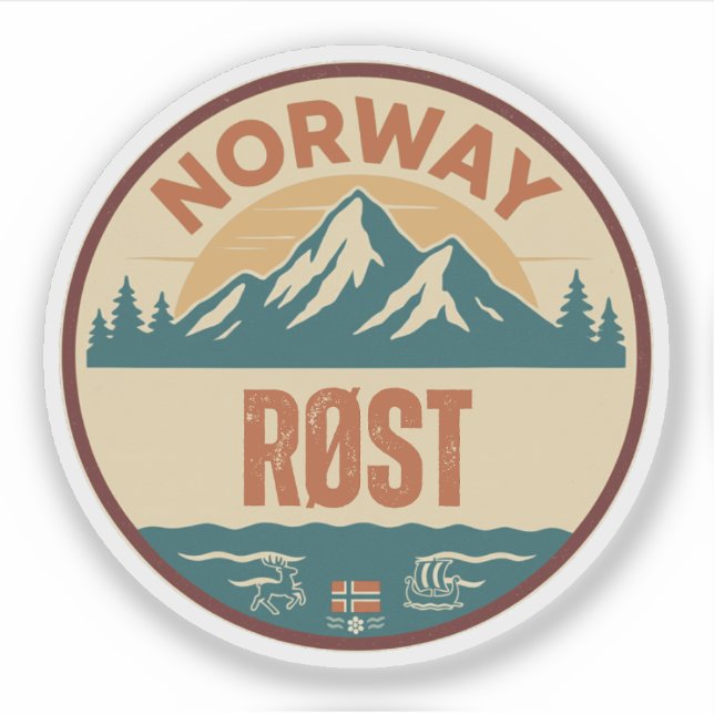 Røst, Norge Norway (Front)
