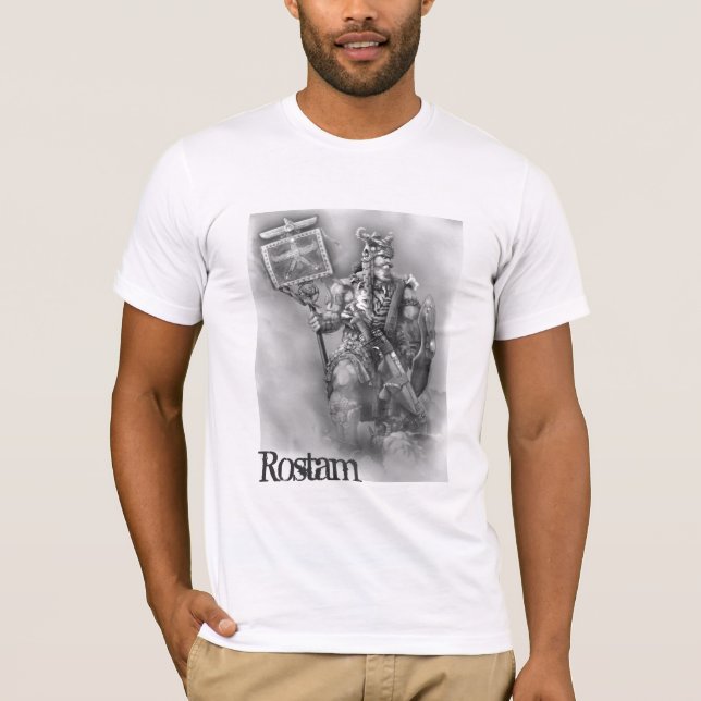 rostam_bigBWB, Rostam T-Shirt (Front)