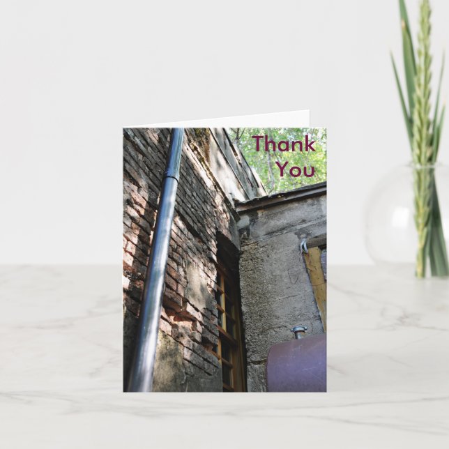 Rostel Historical Building, Thank You Card (Front)