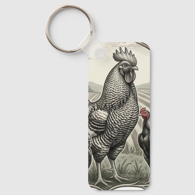 Roster in the farm key ring (Front)
