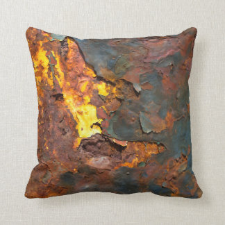 Rostiges industrial design pillows