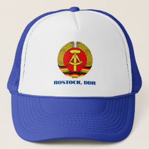 Rostock, DDR, Rostock, Socialist East Germany Trucker Hat
