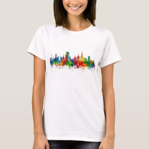 Rostock Germany Skyline T-Shirt