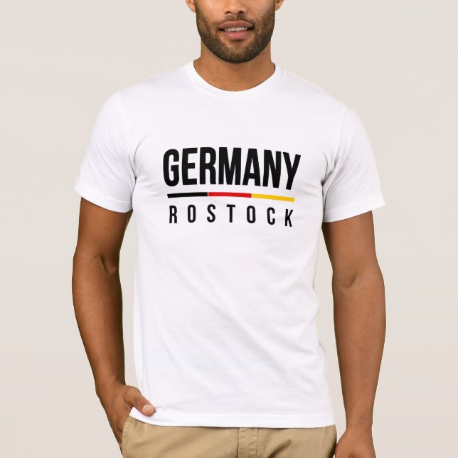 Rostock Germany T-Shirt (Front)