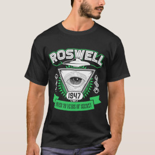 Roswell 1947 Alien Area 51 Conspiracy Theory T-Shirt
