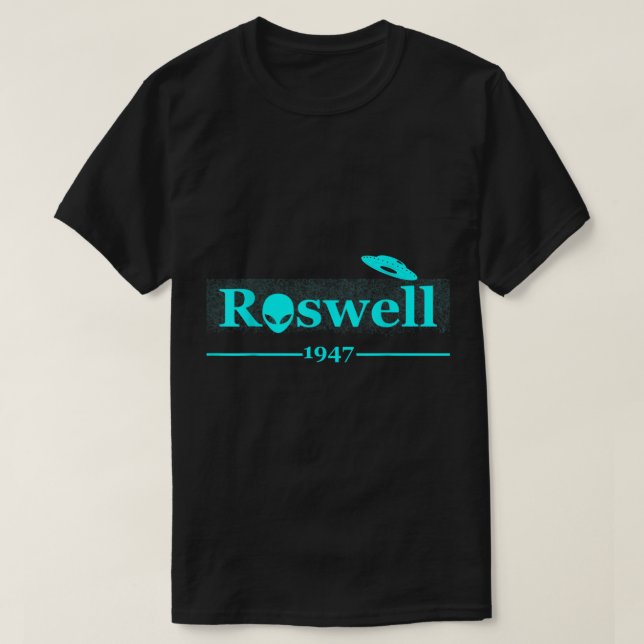 Roswell 1947 Alien UFO New Mexico Believers Gift T T-Shirt (Design Front)