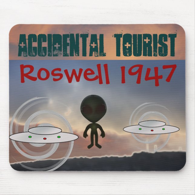 Roswell 1947 mousepad (Front)