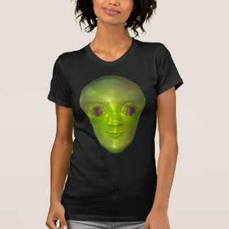 Roswell 3D Alien Head Extraterrestrial Women's Dar T-Shirt