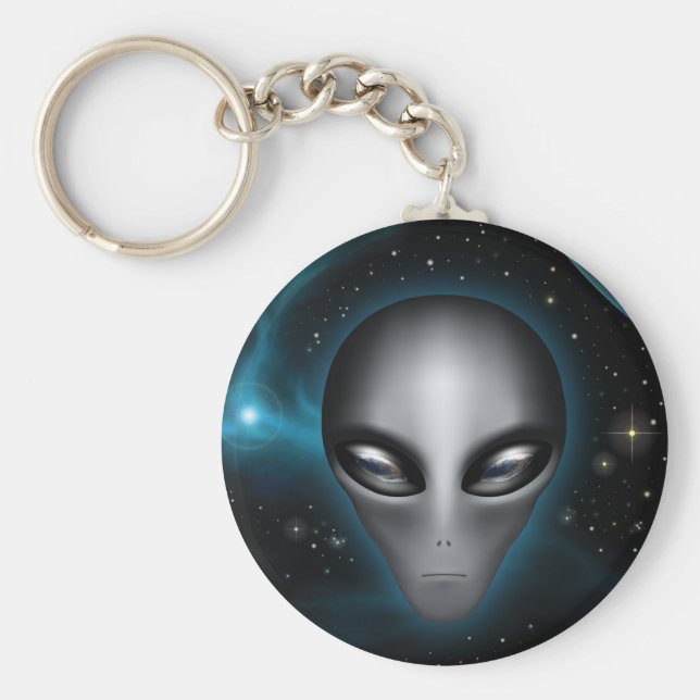 Roswell Alien II Key Ring (Front)