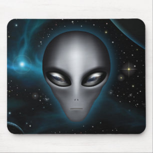 Roswell Alien II (Mousepad) Mouse Mat