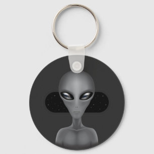 Roswell Alien Key Ring