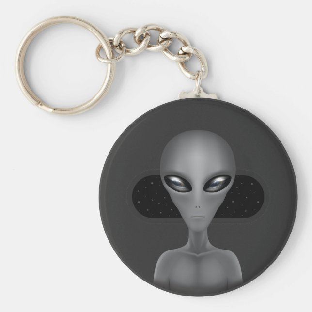 Roswell Alien Key Ring (Front)