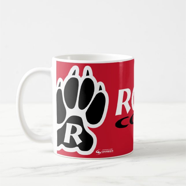 Roswell Coyotes Pawprint Mug (Left)