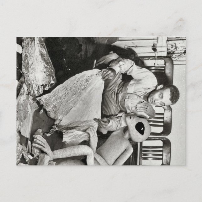 Roswell Crash Postcard (Front)